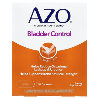 AZO, Bladder Control、54粒（1粒あたり300mg）