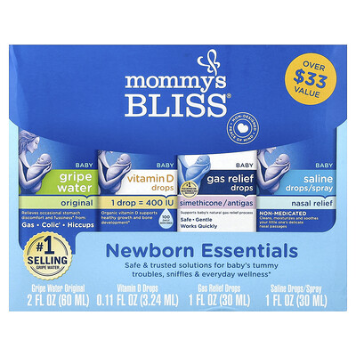 Product Image for Mommy's Bliss, Newborn Essentials, 4 Piece Set