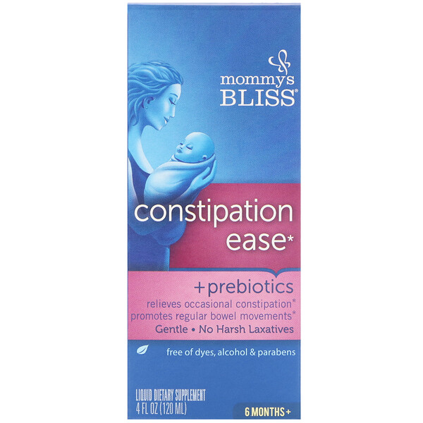 Mommy's Bliss, Baby, Constipation Ease, 6 Months+, 4 fl oz (120 ml)