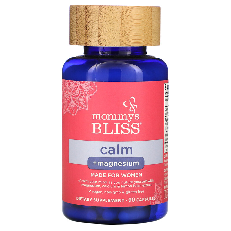 Mommy's Bliss, Calm + Magnesium, For Women, 90 Capsules iHerb