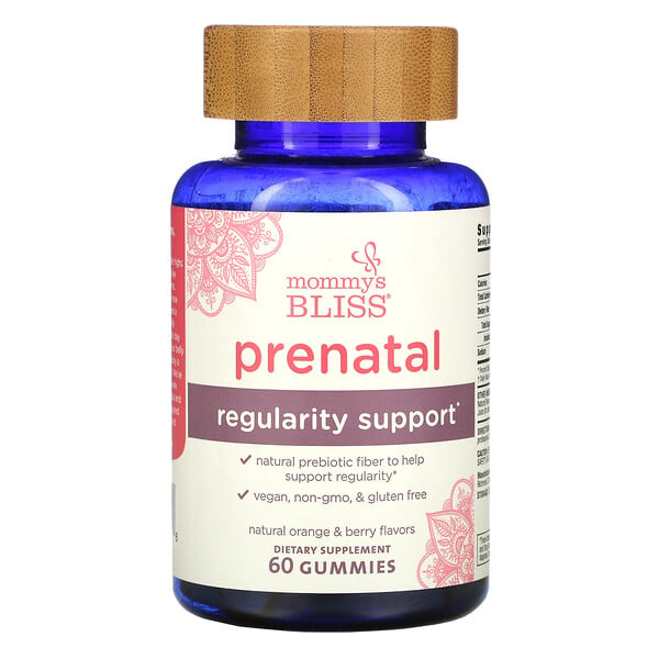 Prenatal Regularity Support, Natural Orange & Berry , 60 Gummies