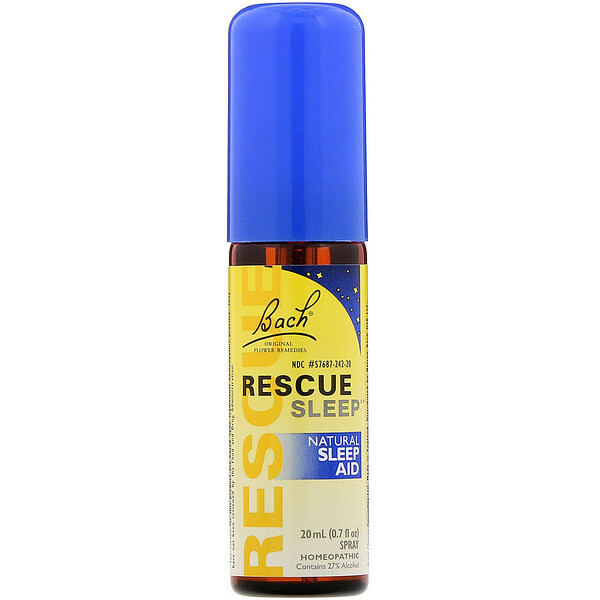Original Flower Remedies, Rescue Sleep, Natural Sleep Aid, 0.7 fl oz (20 ml) Spray