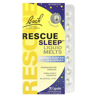 Bach, Rescue Sleep®, 28 capsules