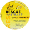 باش, Original Flower Remedies, Rescue Pastilles, Natural Stress Relief, Lemon Flavor, 35 Pastilles, 1.7 oz (50 g)