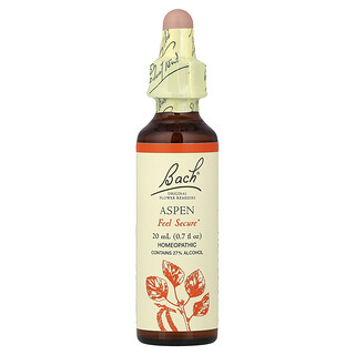 Bach, Remedios florales originales, Álamo temblón, 20 ml (0,7 oz. Líq.)