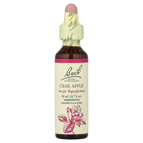 Bach, Original Flower Remedies, Crab Apple, 0.7 fl oz (20 ml)