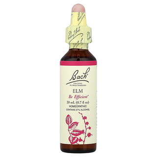 Bach, Original Flower Remedies, Orme, 20 ml