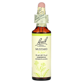 Bach, オリジナルフラワー、マスタード、20ml（0.7液量オンス）