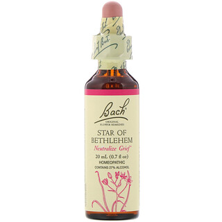 Bach, Remèdes originaux à base de fleurs, étoile de Bethléhem, 20 ml