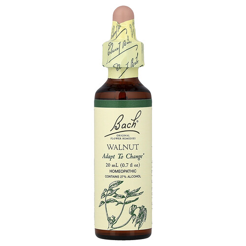 Bach, Original Flower Remedies, Walnut, 0.7 fl oz (20 ml)