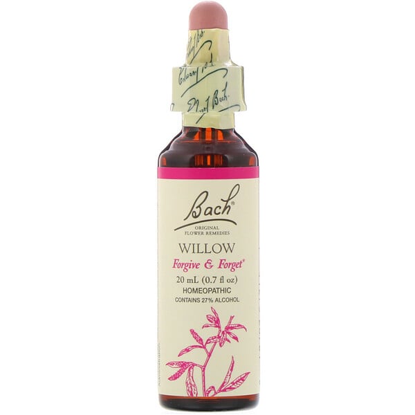 Bach, Original Flower Remedies, Willow, 0.7 fl oz (20 ml)