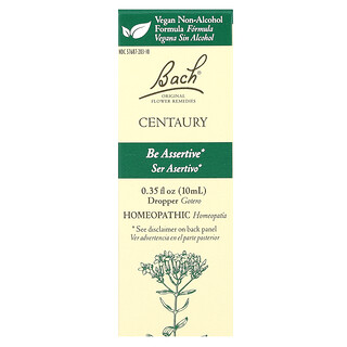 Bach, Original Flower Remedies, Centaury, 10 ml (0,35 fl oz)