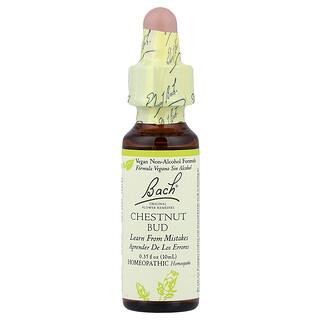Bach, Original Flower Remedies, бутоны каштана, 10 мл (0,35 жидк. унции)