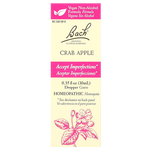 Bach Original Flower Remedies Crab Apple 0.35 fl oz (10 ml)