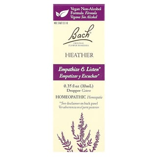 Bach, Remedii florale originale, Heather, 0,35 fl oz (10 ml)