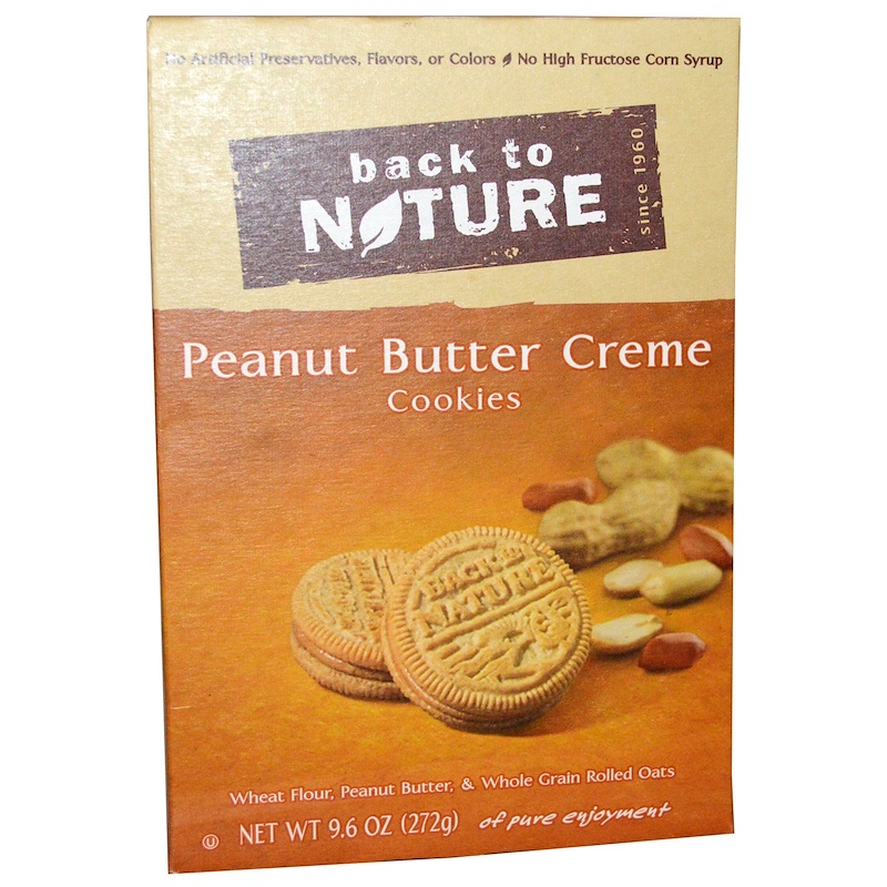 Back to Nature, Cookies, Peanut Butter Crème, 9.6 oz (272 g) iHerb