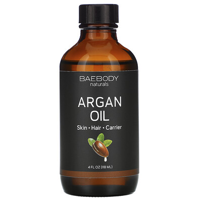 Baebody Argan Oil, 4 fl oz (118 ml)