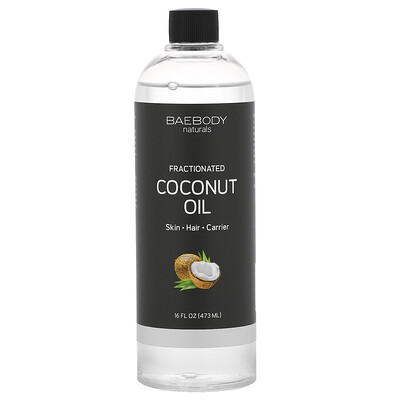 Baebody Fractioned Coconut Oil, 16 fl oz (473 ml)