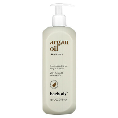 

Baebody, Argan Oil Shampoo, 16 fl oz (473 ml)