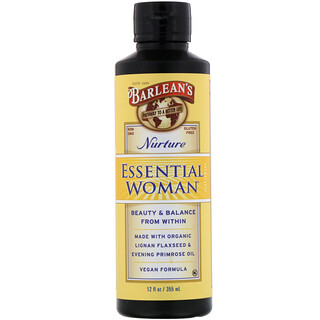 Barlean's, Essential Woman，女性健康滋養補充劑，12 液量盎司（355 毫升）