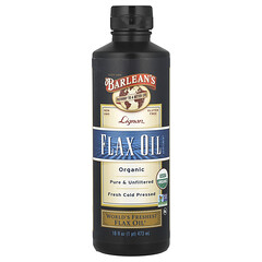 Organic Lignan Flax Oil, 16 fl oz (473 ml)
