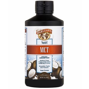 Отзывы о Барлинс, MCT Coconut Swirl, 16 oz (454 g)