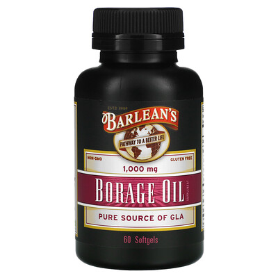 

Barlean's Borage Oil Supplement 60 Softgels