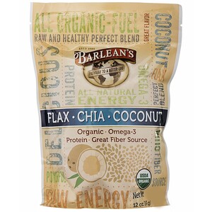 Барлинс, Flax-Chia-Coconut Blend, 12 oz (340 g) отзывы покупателей