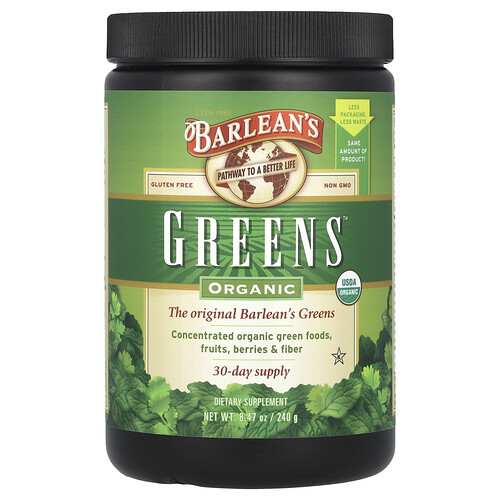 Barlean's Organic Greens™, 8.47 oz (240 g)