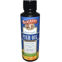 Свежий рыбий жир, омега-3 EPA/DHA кислоты, со вкусом апельсина, 8 жидких унций (236 мл) - изображение