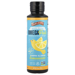Barlean's, Seriously Delicious® Omega Pals, Chirpin' Slurpin' Lemonade, 227 g