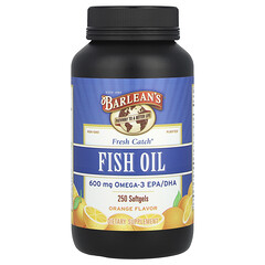 Fresh Catch®, риб’ячий жир, омега-3 ЕПК/ДГК, апельсин, 250 капсул (300 мг у 1 капсулі)