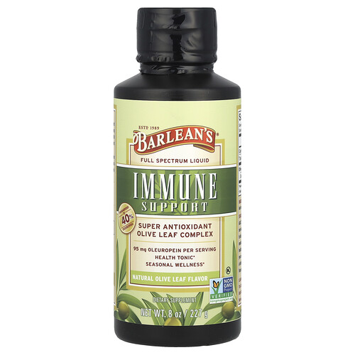 Barlean's, Olive Leaf Complex, Olivenblattkomplex, natürliches Olivenblatt, 95 mg, 227 g (8 oz.)