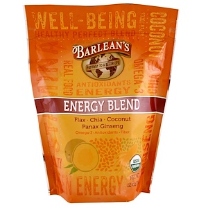 Купить Barlean's, Органическая, энергетическая смесь, 12 унций (340 г)  на IHerb