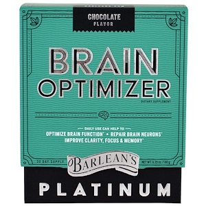 Купить Barlean's, Оптимизатор мозга, шоколадный вкус, 6,35 унц. (180 г)  на IHerb