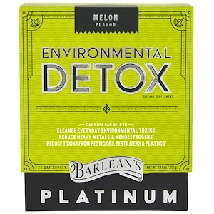 Отзывы о Барлинс, Environmental Detox, Melon Flavor, 7.41 oz (210 g)