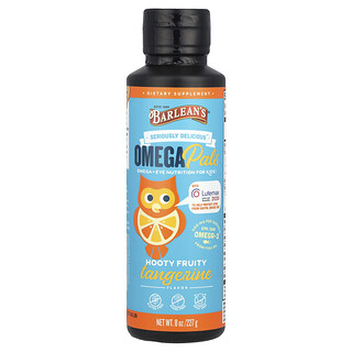 Barlean's, Omega Pals, Hooty Fruity Tangerine, 227 g