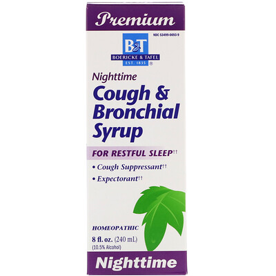 

Nighttime Cough & Bronchial Syrup, 8 fl oz (240 ml)