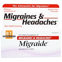Migraide, формула максимальной силы от головной боли 40 таблеток - изображение
