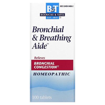 

Boericke & Tafel Bronchial & Breathing Aide 100 Tablets