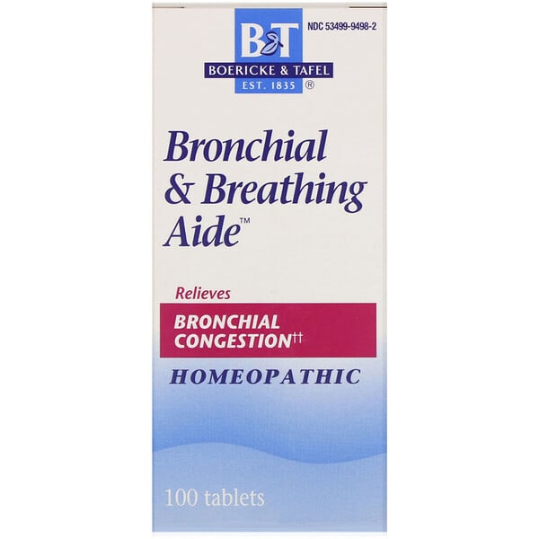Boericke & Tafel‏, Broncial & Breathing Aide, 100 قرص