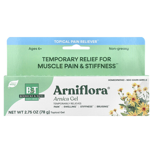 Boericke & Tafel, Arniflorar® Arnica Topical Gel, Ages 6+, 2.75 oz (78 g)