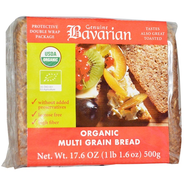 Bavarian Breads, Multi-Grain Bread, 17.6 oz (500 g)