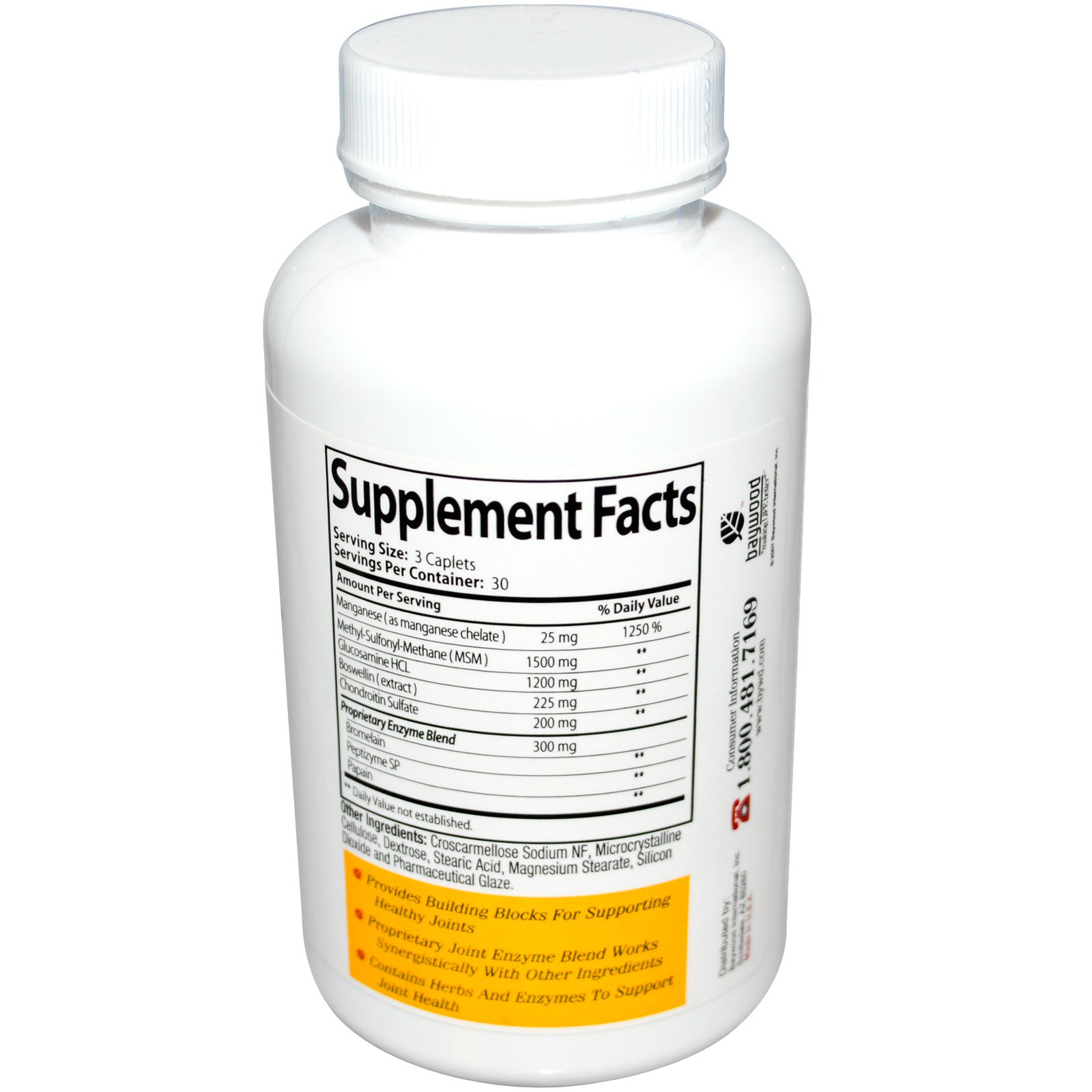 Baywood, Super Joints, Joint Support Formula, 90 Caplets iHerb