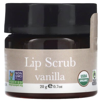 

Beauty By Earth, Lip Scrub, Vanilla, 0.7 oz (20 g)