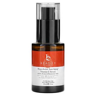 Beauty By Earth, HyperActive Anti-Aging，維生素 C 精華，1 液量盎司（30 毫升）