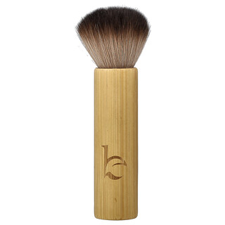 Beauty By Earth, Cepillo autobronceador kabuki vegano`` 1 cepillo kabuki de bambú