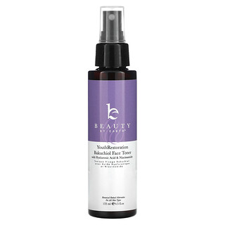 Beauty By Earth, Tónico facial con bakuchiol para la restauración de la juventud, 133 ml (4,5 oz. Líq.)