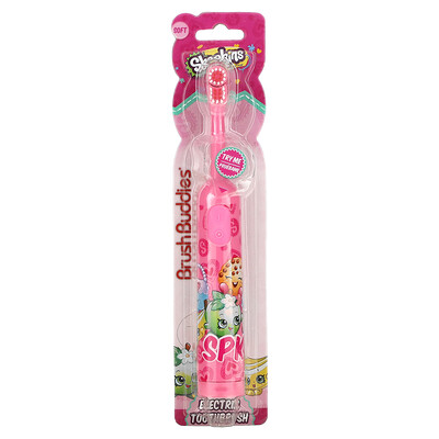 

Brush Buddies, Shopkins, Electric Toothbrush, Soft, 1 Toothbrush