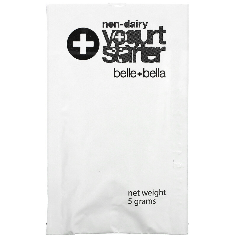 Belle bella non dairy yogurt starter 4 packets 5 g each